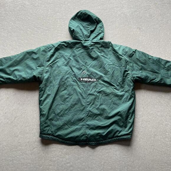 Vintage 90s Head Colorblock Hooded Ski Jacket - Picture 3 of 4